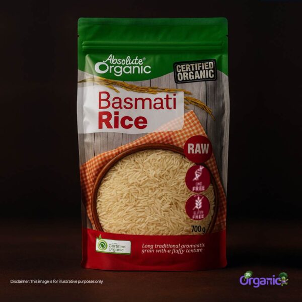 Absolute Organic Rice – Basmati (700g) Australia